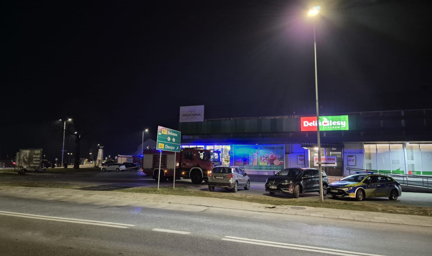 Ewakuacja w Lubaczowie