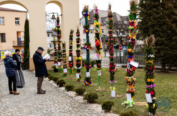 Najpiękniejsze palmy wielkanocne w gminie Horyniec-Zdrój wybrane [ZDJĘCIA]
