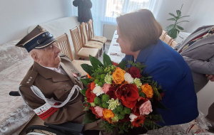 Tadeusz Bystrzycki - weteran Armii Krajowej z powiatu lubaczowskiego świętuje 102. urodziny [ZDJĘCIA]