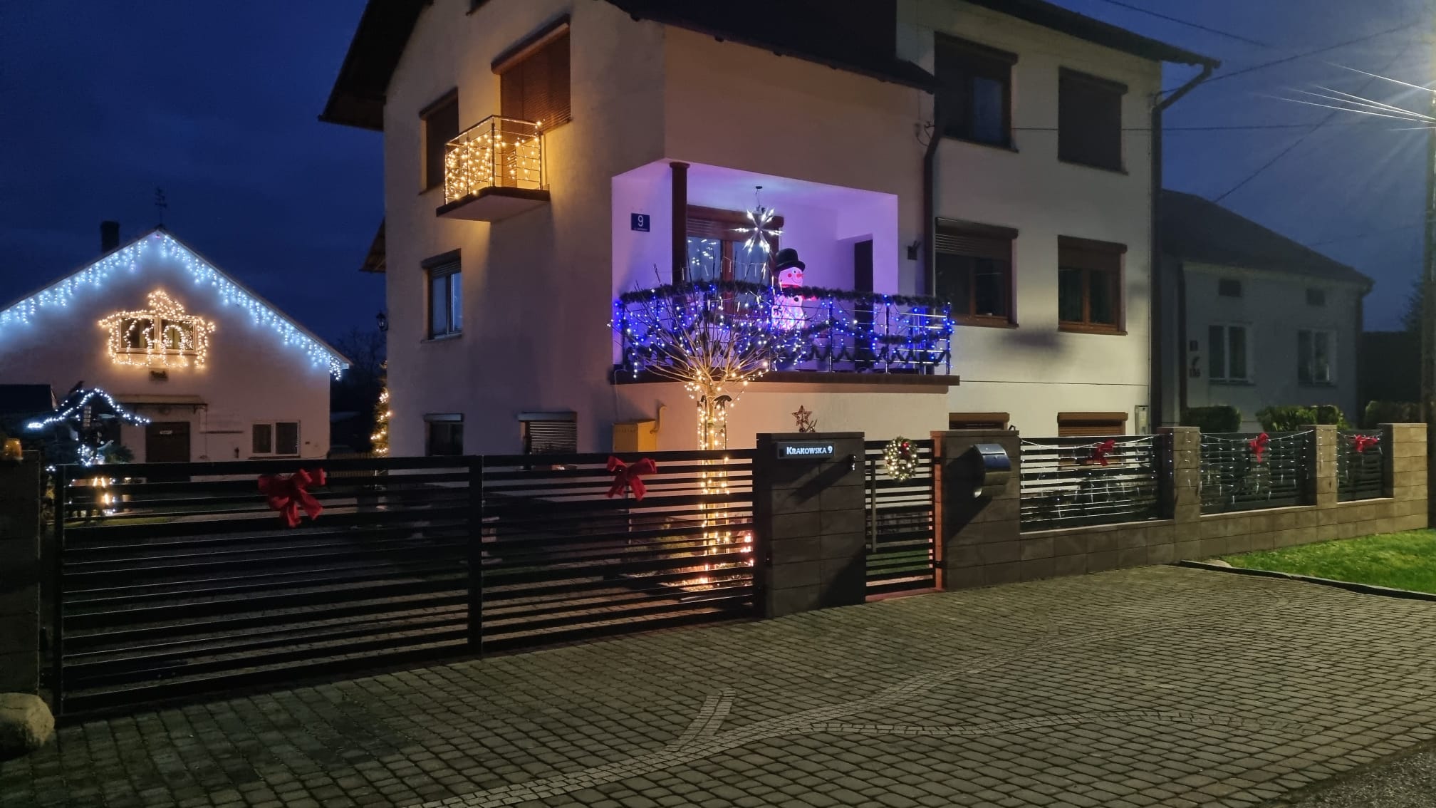 Najpiękniejsze iluminacje świąteczne w Gminie Cieszanów -  Ewelina Chmiel z Dachnowa