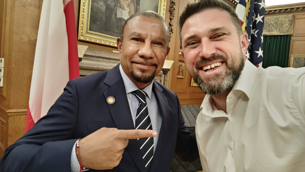 Marcin Piotrowski uhonorowany przez Zgromadzenie Stanu Nowy Jork