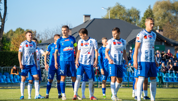 Wysoka przegrana Pogoni-Sokoła Lubaczów z Sandecją Nowy Sącz [WYNIK][ZDJĘCIA]