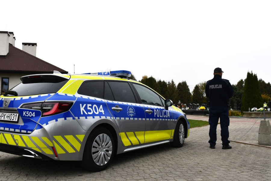 Rusza akcja "Wszystkich Świętych" fot. KPP Lubaczów