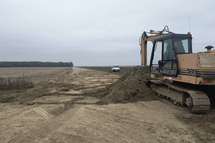 Nowa trasa, łącząca gminę Obsza z gminą Stary Dzików, będzie mieć ponad 2700 metrów długości fot. Gmina Obsza
