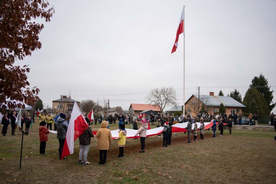 W Młodowie uczczono 106. rocznicę odzyskania niepodległości [NASZA FOTORELACJA]