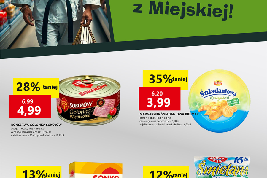 Promocje w Delikatesach Miejska - listopad 2024 [GAZETKA]