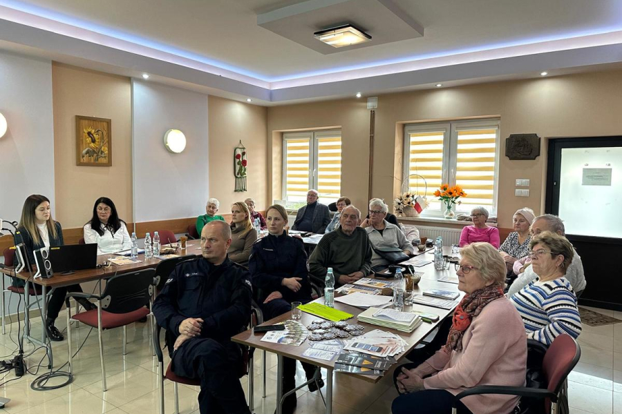 Lokalne instytucje w akcji – wspólne działanie na rzecz bezpieczeństwa seniorów