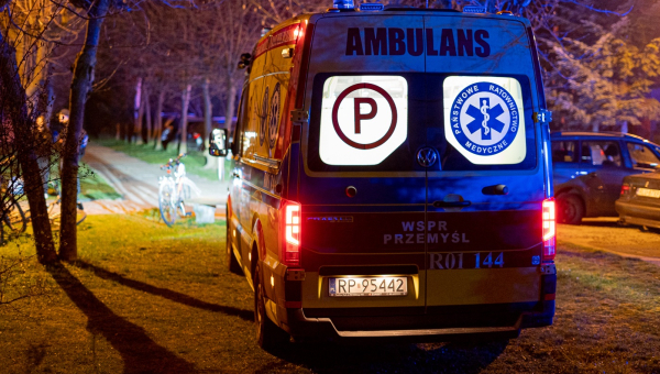 Tragiczny wypadek w lesie. Zginął mężczyzna przygnieciony przez drzewo