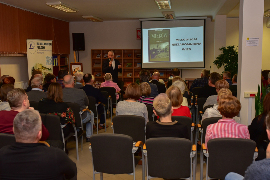 Jan Kuca o Miłkowie. Za nami spotkanie autorskie w MBP w Lubaczowie [ZDJĘCIA]