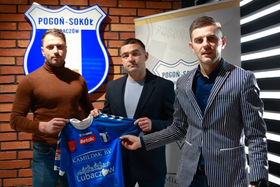 Łukasz Surma oficjalnie trenerem Pogoni-Sokoła Lubaczów [VIDEO]