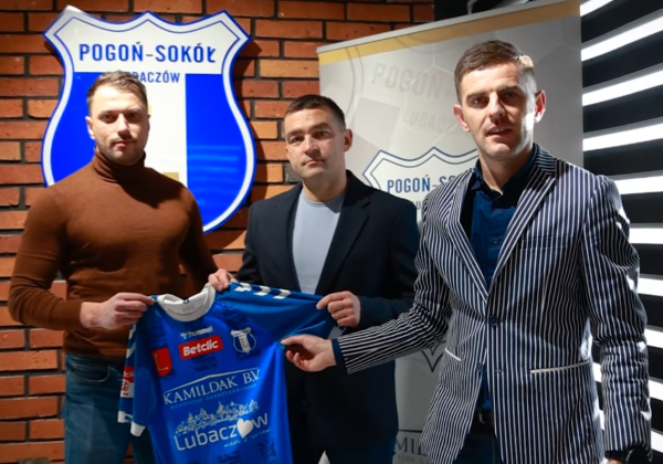 Łukasz Surma oficjalnie trenerem Pogoni-Sokoła Lubaczów [VIDEO]