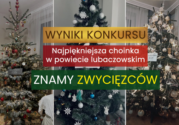 Oto wyniki konkursu na „Najpiękniejszą choinkę w powiecie lubaczowskim”