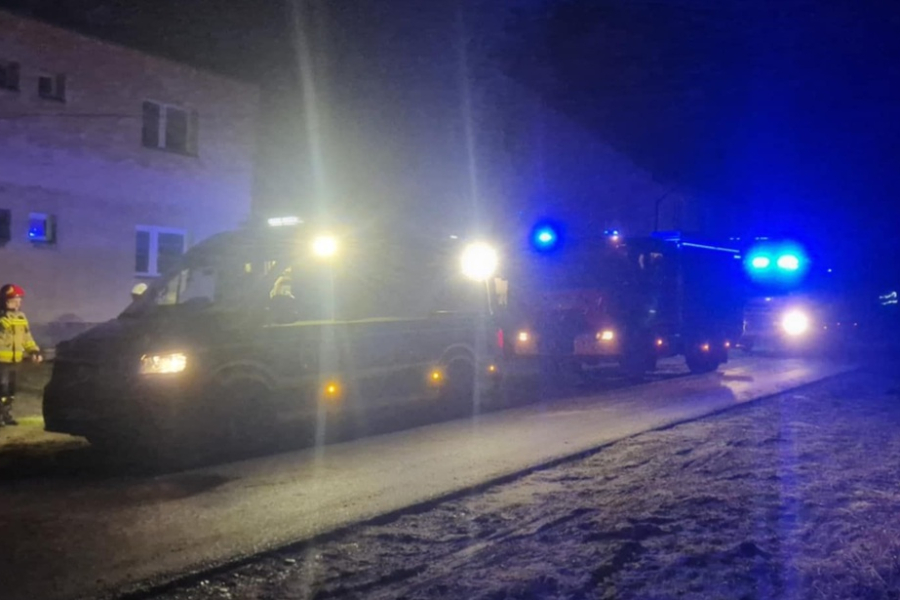 Zatrucie tlenkiem węgla w Werchracie. Dwie osoby w szpitalu