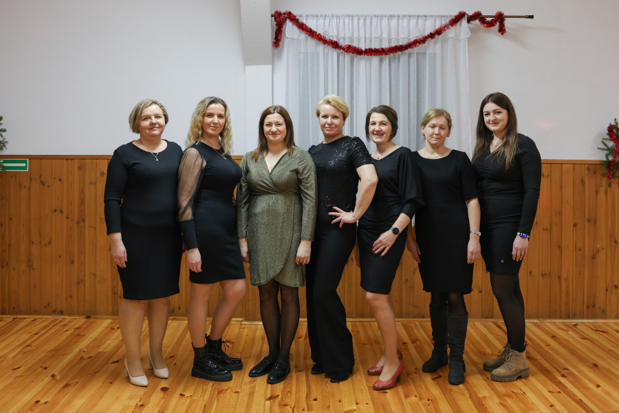  Spotkanie opłatkowe kół gospodyń wiejskich miasta i gminy Narol w Jędrzejówce [FOTO]