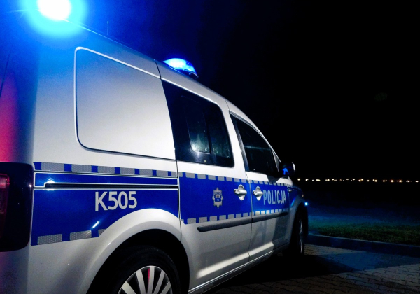 19-latek „driftował” na parkingu w Lubaczowie - został ukarany przez policjantów