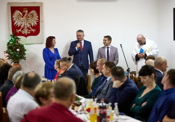 Spotkanie opłatkowe Kół Gospodyń Wiejskich z gminy Horyniec-Zdrój [ZDJĘCIA]