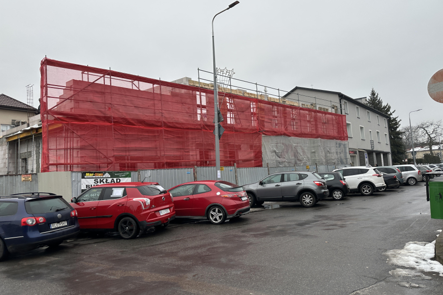 Trwa rozbudowa Domu św. Zygmunta przy parafii św. Stanisława BM w Lubaczowie