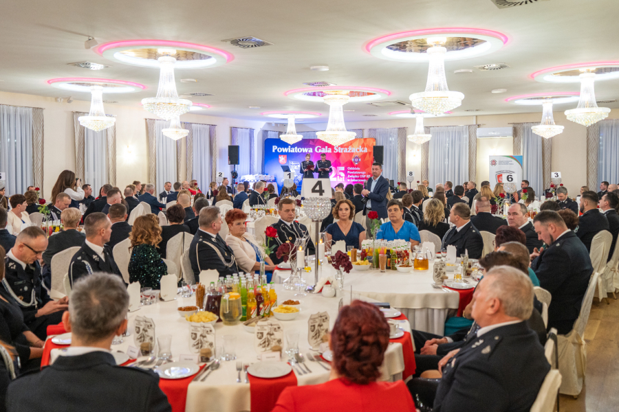 Strażacy docenieni za służbę. Powiatowa Gala Strażacka w Lubaczowie [NASZA FOTORELACJA]