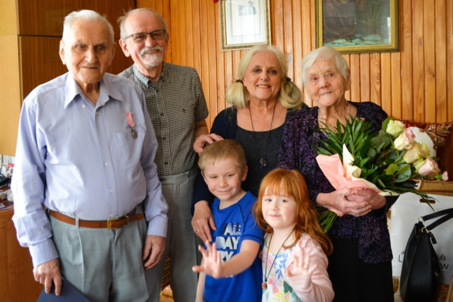 70 lat razem – wzruszające święto małżonków z Lubaczowa [ZDJĘCIA]