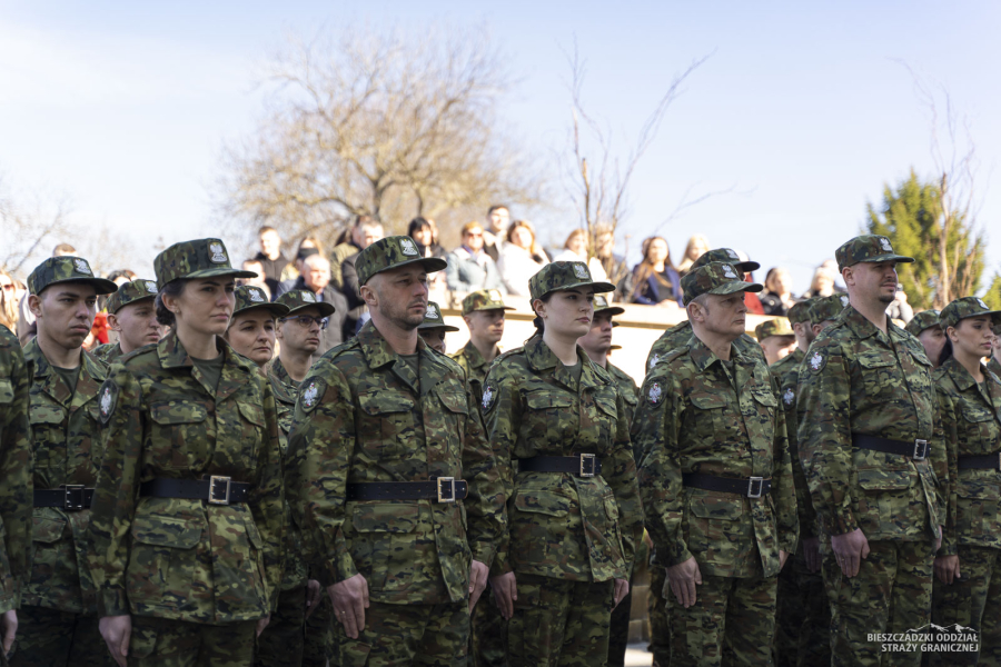 40 nowych funkcjonariuszy w szeregach Straży Granicznej [ZOBACZ ZDJĘCIA]