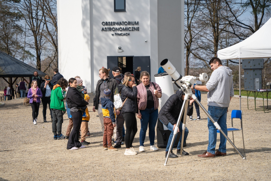 Zaćmienie słońca z Obserwatorium Astronomicznego w Tymcach [NASZA FOTORELACJA]