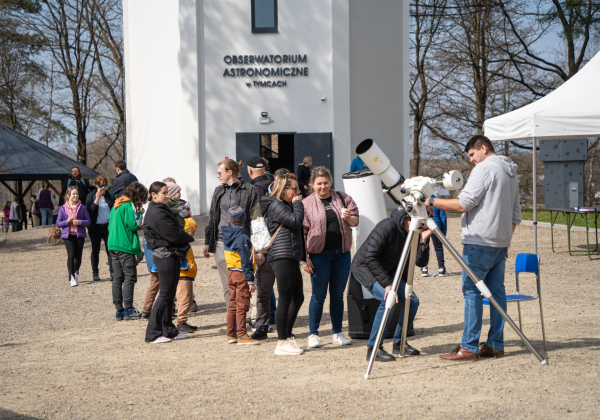 Zaćmienie słońca z Obserwatorium Astronomicznego w Tymcach [NASZA FOTORELACJA]
