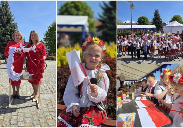 Radość, taniec i malowanie flag – tak najmłodsi rozpoczęli majówkę w Lubaczowie [FOTO][VIDEO]