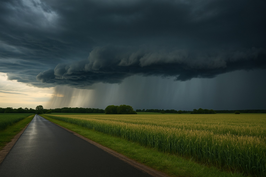 Silne burze z gradem i wiatr do 90 km/h. IMGW ostrzega