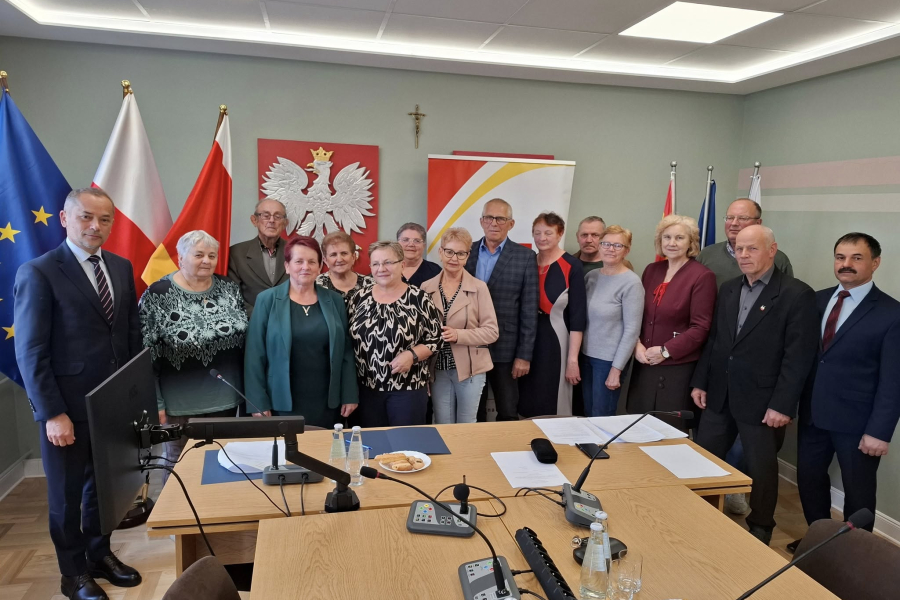 Nowa Rada Seniorów w Gminie Lubaczów już działa. Wybrano prezydium