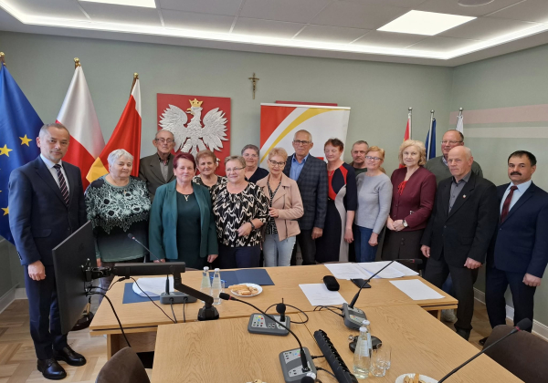 Nowa Rada Seniorów w Gminie Lubaczów już działa. Wybrano prezydium