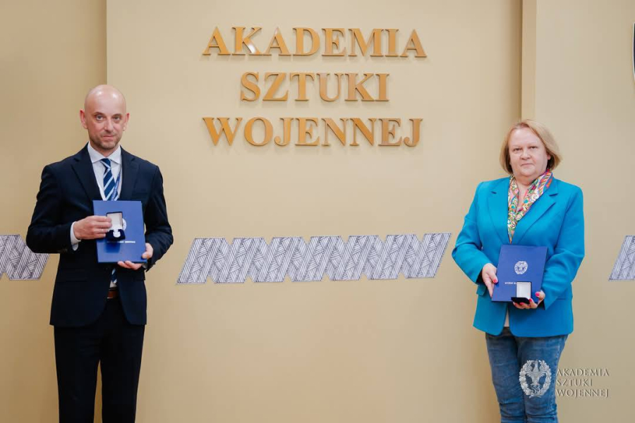 Starosta Lubaczowski na kursie obronnym w Akademii Sztuki Wojennej