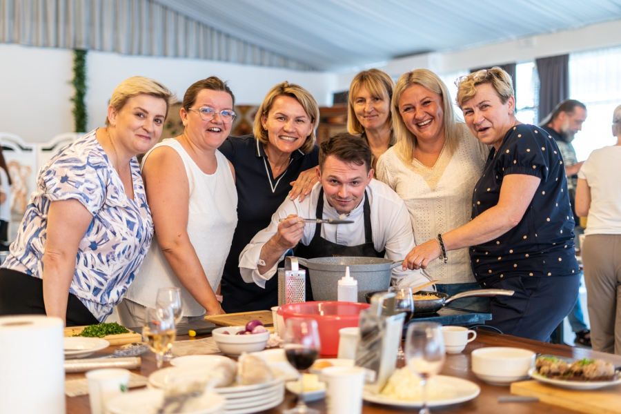 Bezkresy Smaków z nutą Francji. Warsztaty kulinarne z Tomaszem Czarneckim [ZDJĘCIA]