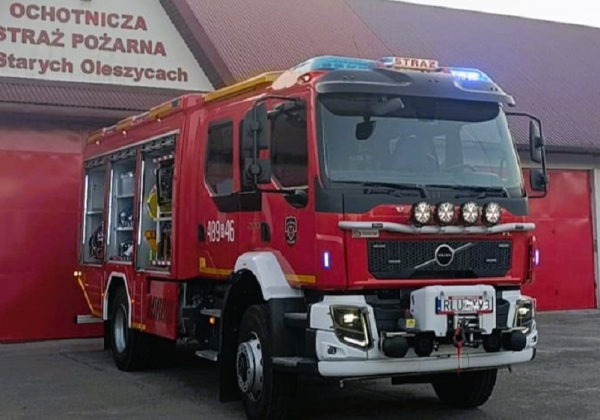 Nowy wóz ratowniczo-gaśniczy w OSP Stare Oleszyce. Kosztował 1,2 mln złotych
