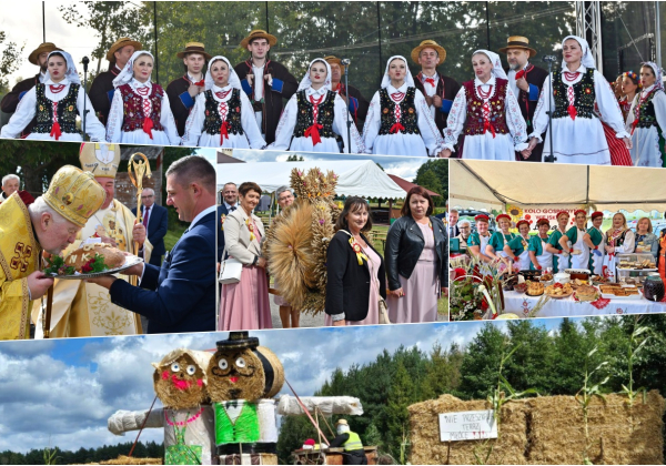 Przepiękne wieńce i świetna zabawa - tak wyglądały dożynki w Kobylnicy Wołoskiej [ZDJĘCIA]