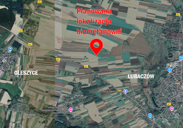Sprzeciw wobec biometanowni w Lubaczowie. Petycja mieszkańców trafiła do burmistrza