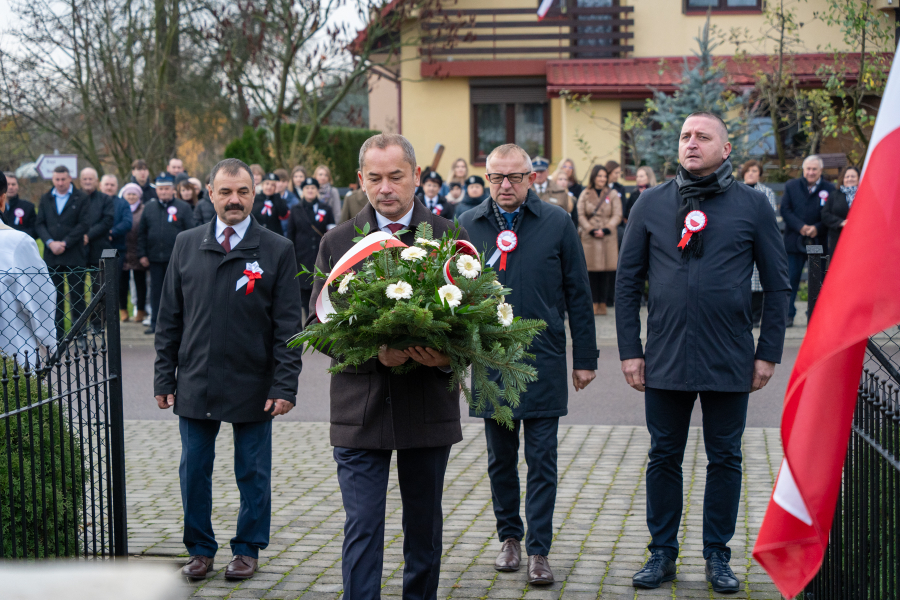 107. rocznica odzyskania Niepodległości. Uroczystości w Załużu [ZDJĘCIA]