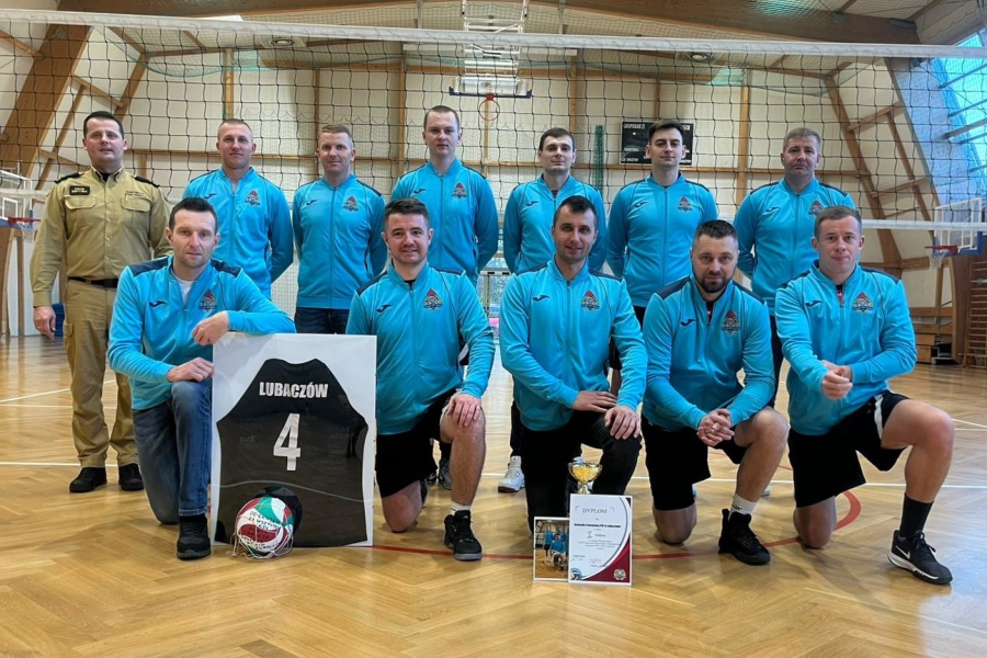 Strażacy z Lubaczowa awansowali do finału siatkarskich mistrzostw województwa