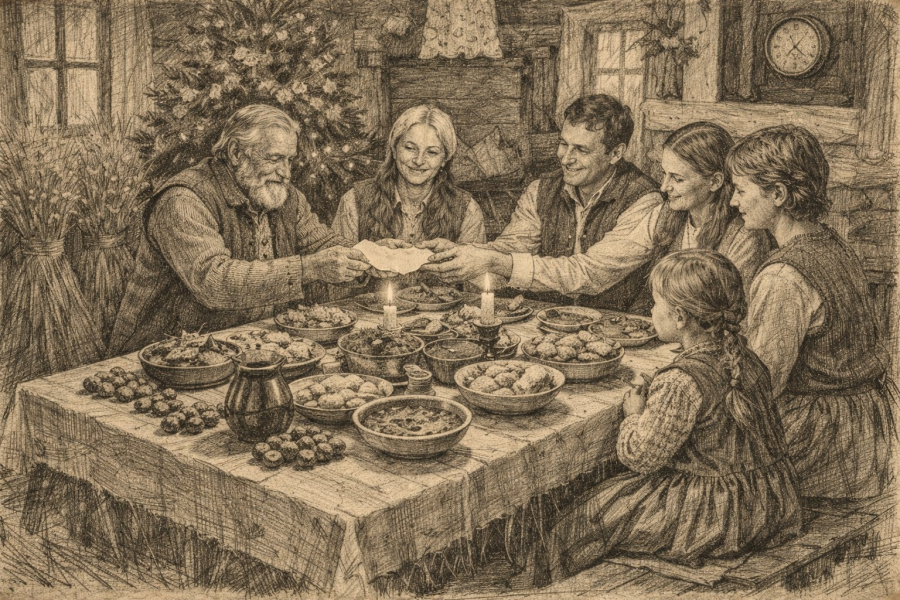 Jak dawniej obchodzono Wigilię na Ziemi Lubaczowskiej?