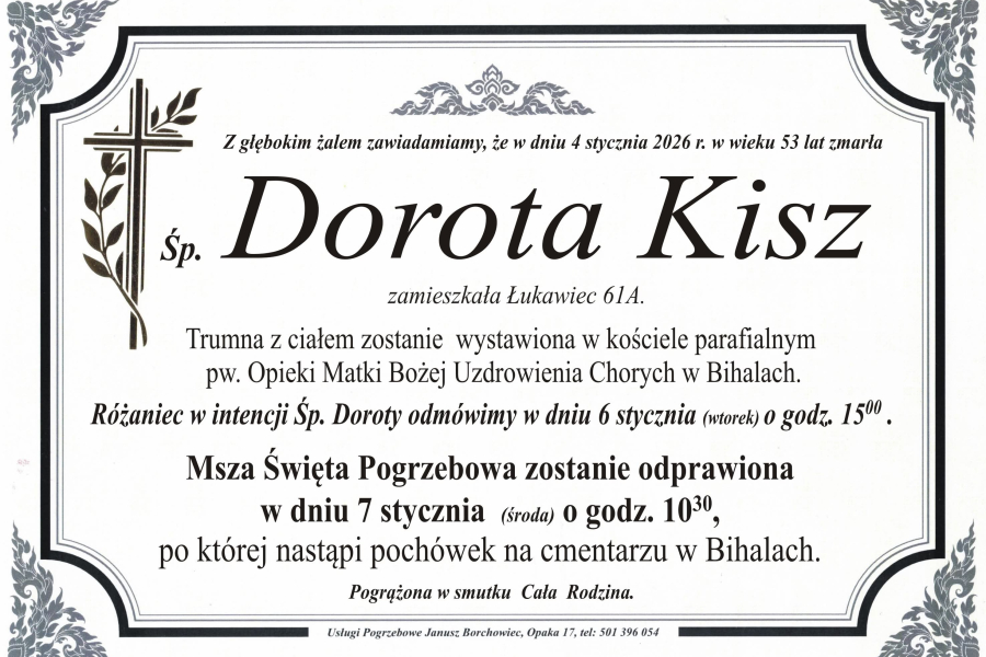 Zmarła Dorota Kisz [53 lata]
