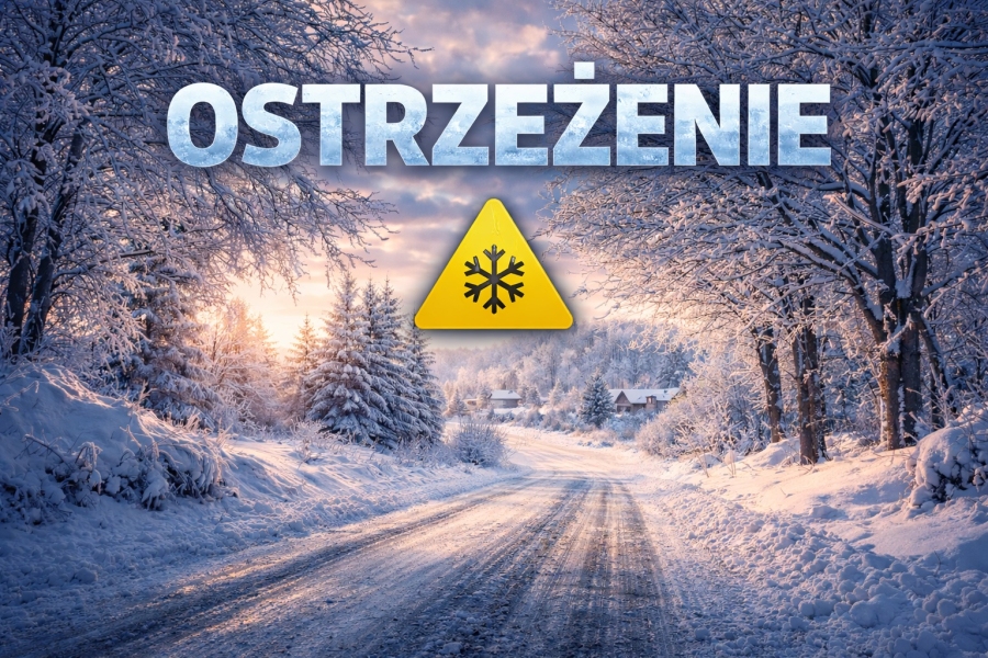 Nawet -18°C nocą. IMGW ostrzega przed silnym mrozem w powiecie lubaczowskim