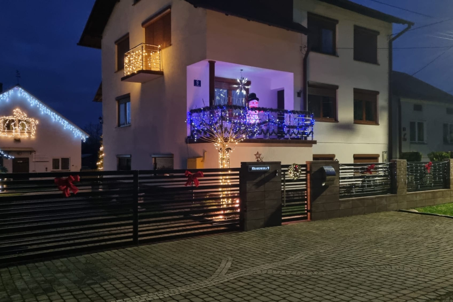 Najpiękniejsze iluminacje świąteczne w Gminie Cieszanów. Poznaliśmy laureatów