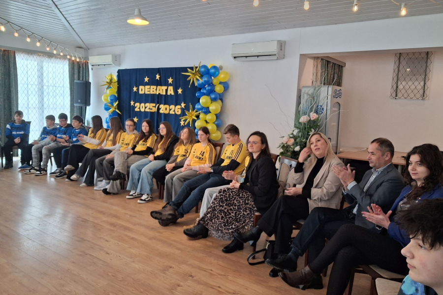 „Let’s Talk About Europe” – młodzież Gminy Lubaczów debatowała o przyszłości Europy
