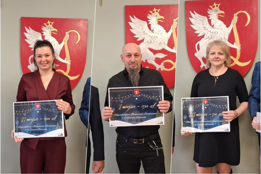 Gmina Lubaczów: Ich domy wyróżniały się w święta. Wręczono nagrody