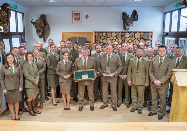 Cztery dekady w służbie lasom. Nadleśnictwo Oleszyce żegna zasłużonych pracowników [FOTO]