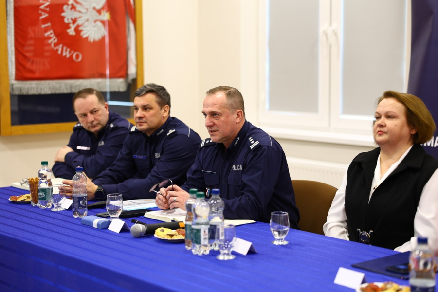Policja podsumowała 2025 rok. Odprawa w Lubaczowie z udziałem władz [ZDJĘCIA]