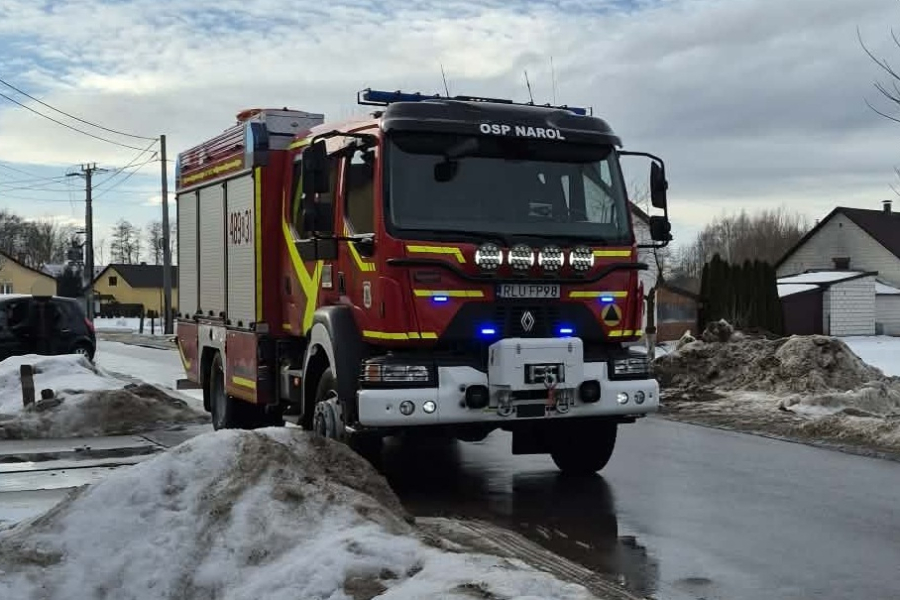 Gmina Narol: Bohaterska postawa. Sąsiad wyważył drzwi, by pomóc 71-latkowi