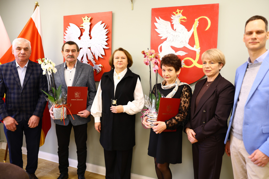 Wieloletni pracownicy Starostwa Powiatowego w Lubaczowie przeszli na emeryturę