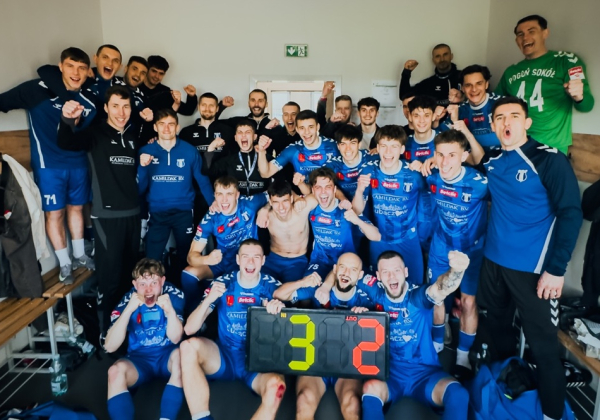 Betclic 3 liga. Pogoń-Sokół Lubaczów wygrała z Cracovią II po emocjonującym meczu