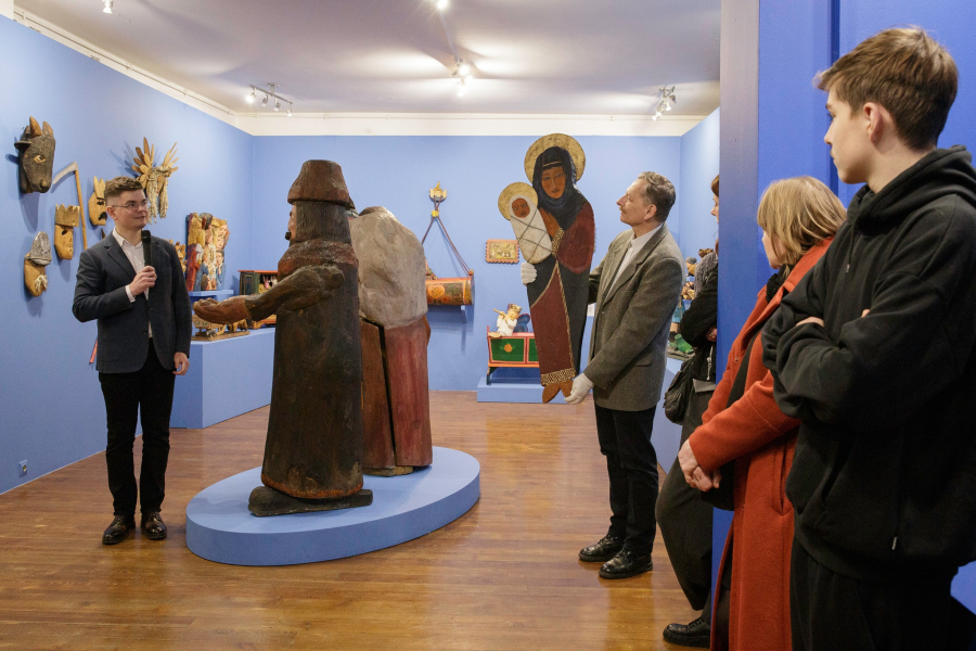 Ostatni dzień wystawy o Jarosławie Furgale w Lubaczowie [ZDJĘCIA]