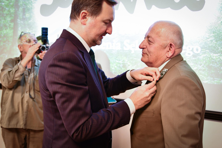 Stanisław Zagrobelny uhonorowany Złotym Krzyżem Zasługi